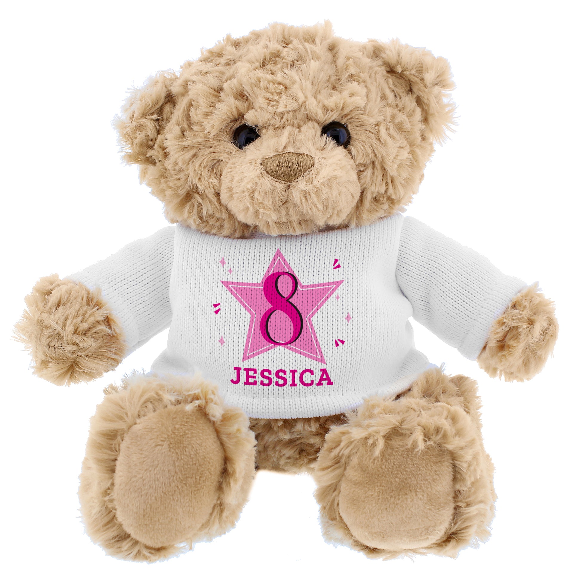 Personalised Pink Big Age Teddy Bear - image 5