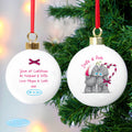 Personalised Me To You Couple Christmas Bauble from Heartfelt Gifts