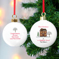 Personalised Cosy Christmas Bauble from Heartfelt Gifts