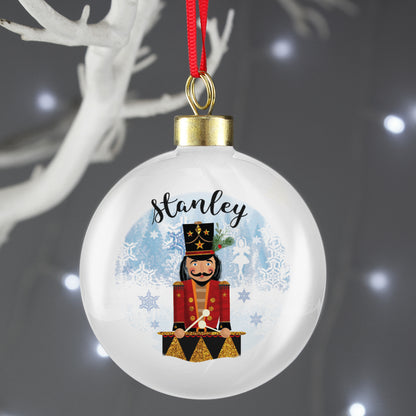 Personalised Nutcracker Bauble from Heartfelt Gifts
