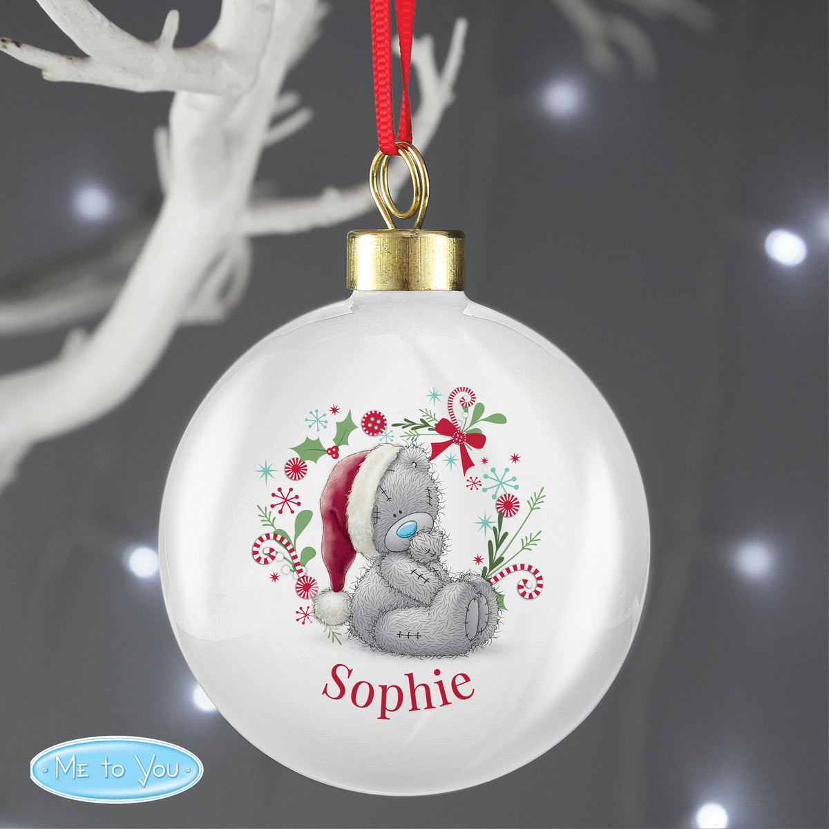 Personalised Me To You Christmas Bauble from Heartfelt Gifts