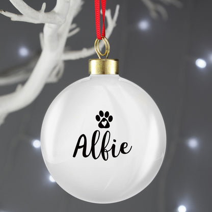 Personalised Pet Bauble from Heartfelt Gifts