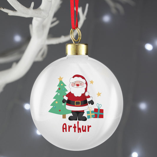 Personalised Santa Bauble - image 2