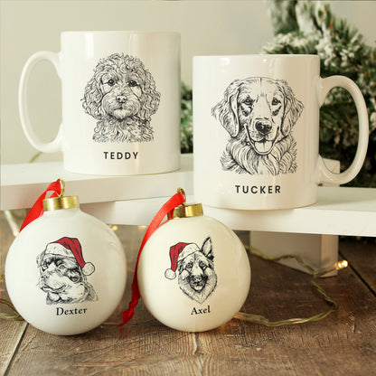 Personalised Dog Breed Christmas Bauble - image 9