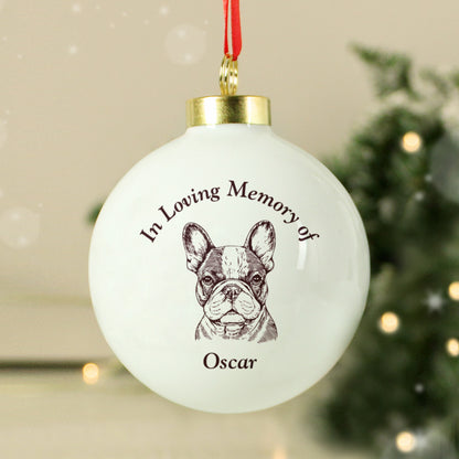 Personalised Memorial Dog Breed Bauble - image 6