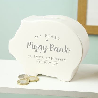 Personalised My First Piggy Bank - image 6