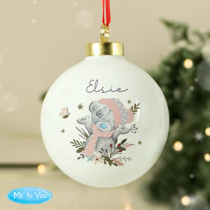 Personalised Me to You Cosy Winter Bauble - image 4