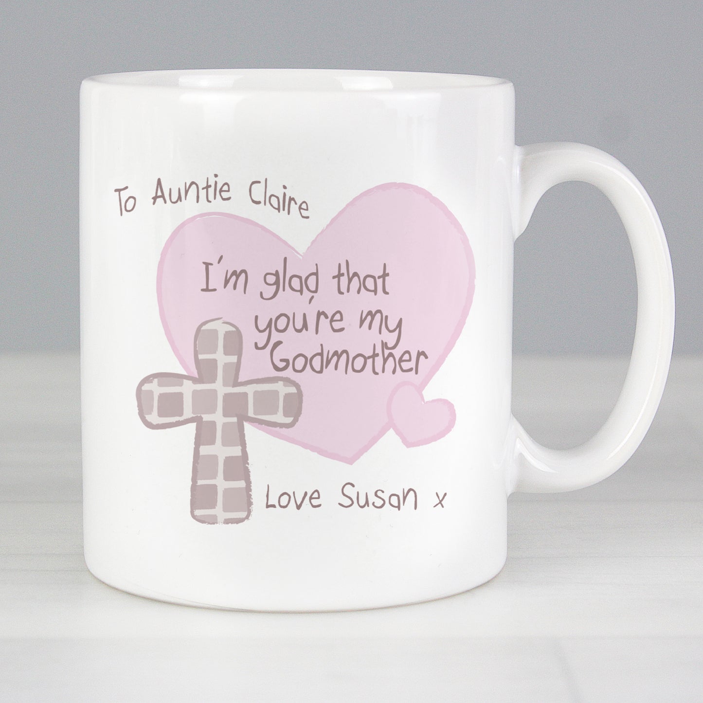 Personalised Godmother Mug from Heartfelt Gifts