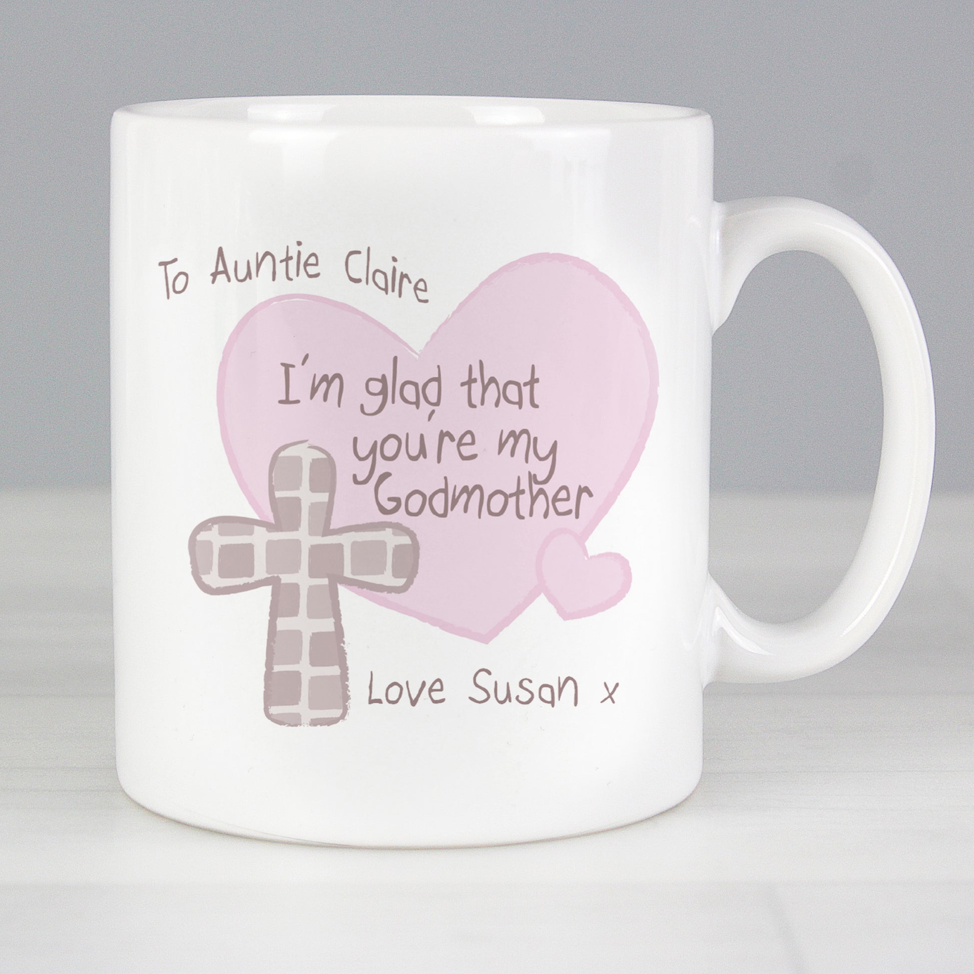 Personalised Godmother Mug from Heartfelt Gifts