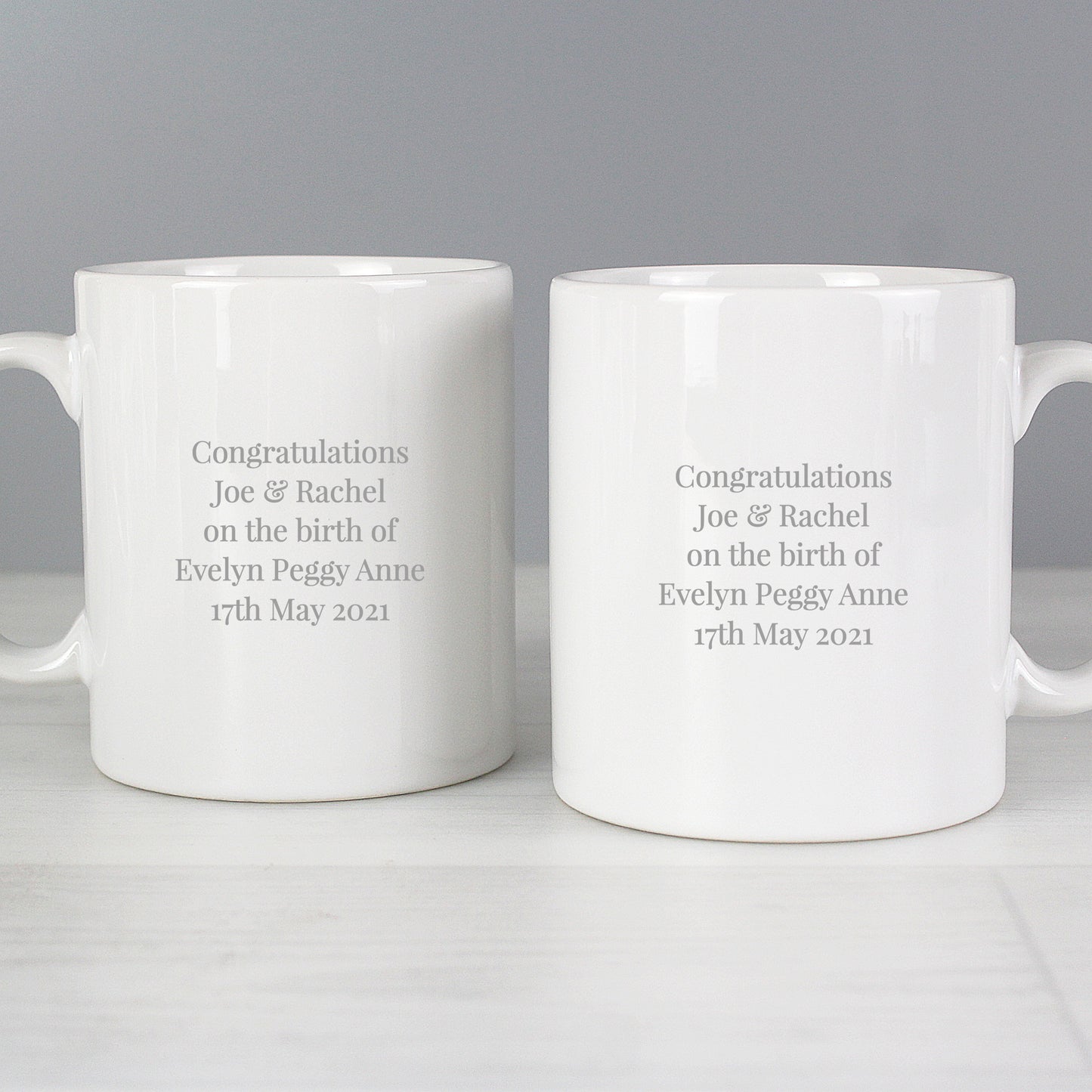 Personalised Mummy & Daddy Mug Set - image 3