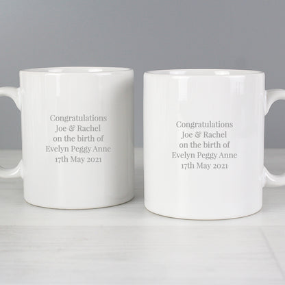 Personalised Mummy & Daddy Mug Set - image 3