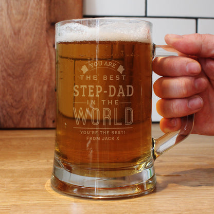 Personalised Best in The World Pint Stern Tankard - image 2