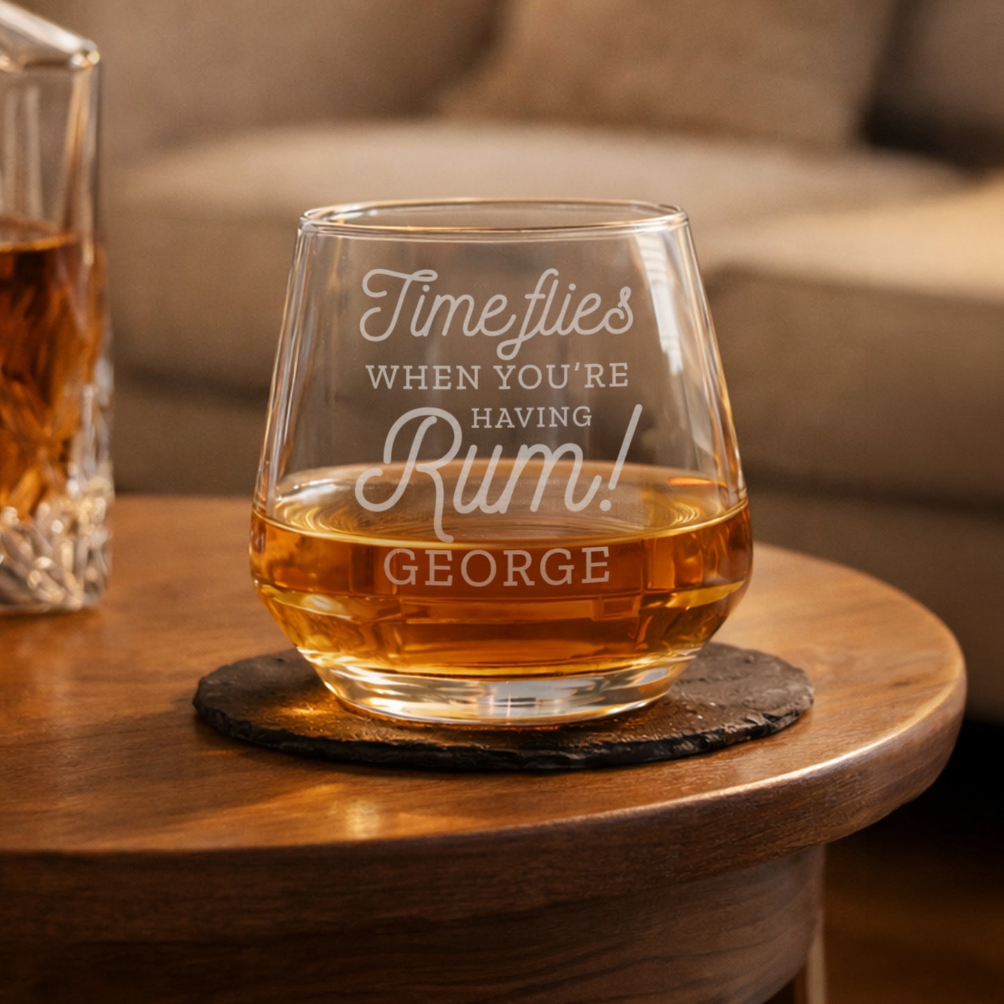Personalised Time Flies When You're Having Rum Tumbler - image 3