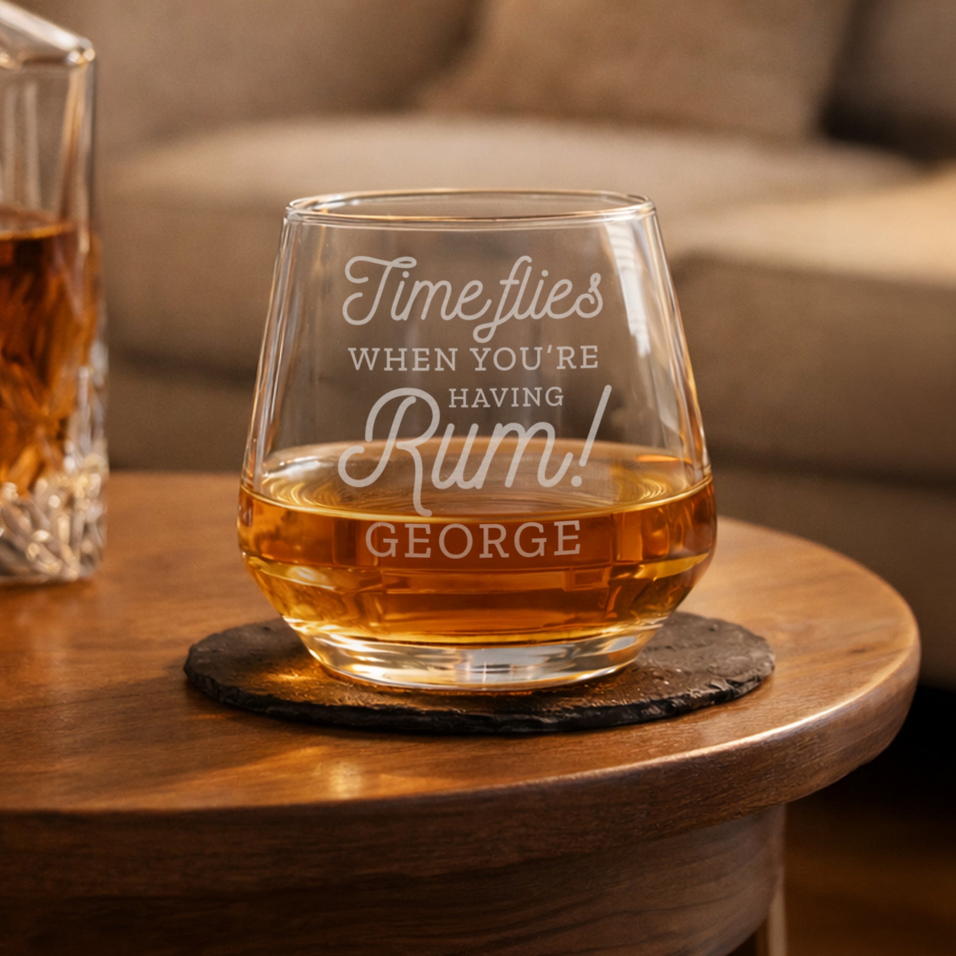 Personalised Time Flies When You're Having Rum Tumbler - image 3