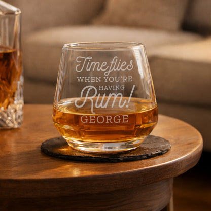 Personalised Time Flies When You're Having Rum Tumbler - image 3