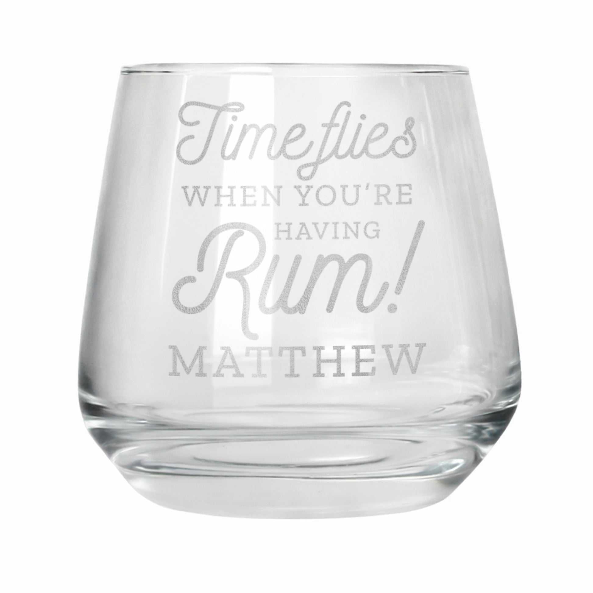 Personalised Time Flies When You're Having Rum Tumbler - image 5