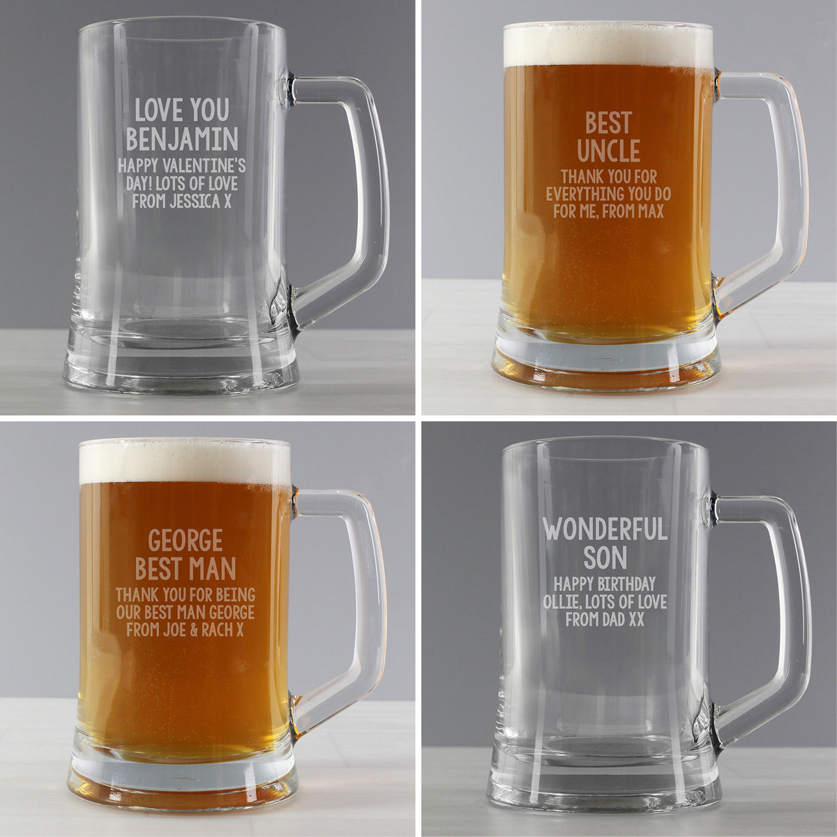 Personalised Free Text Pint Stern Tankard - image 6