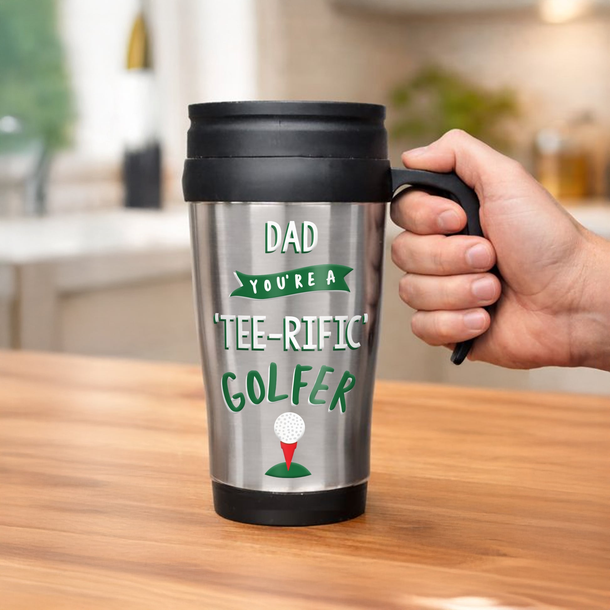Personalised Golf Travel Mug - image 2