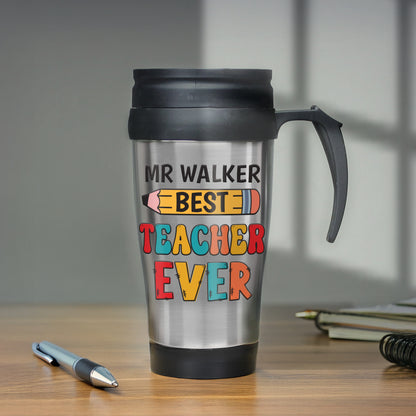 Personalised Best Teacher Thermal Mug - image 3