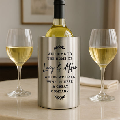 Personalised Free Text Wine Cooler - image 3