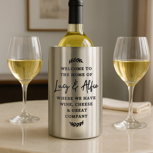 Personalised Free Text Wine Cooler - image 3