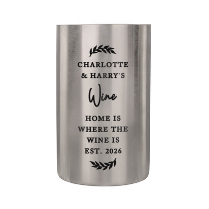 Personalised Free Text Wine Cooler - image 4