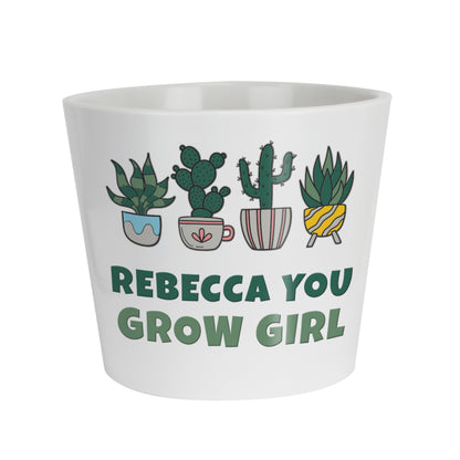 Personalised Big Text Large Plant Pot - image 4