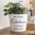 Personalised Gold Heart Large Plant Pot from Heartfelt Gifts