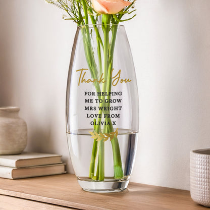 Personalised Free Text Bullet Vase - image 4