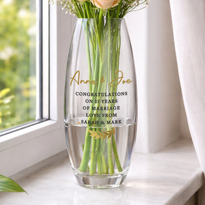 Personalised Free Text Bullet Vase - image 6
