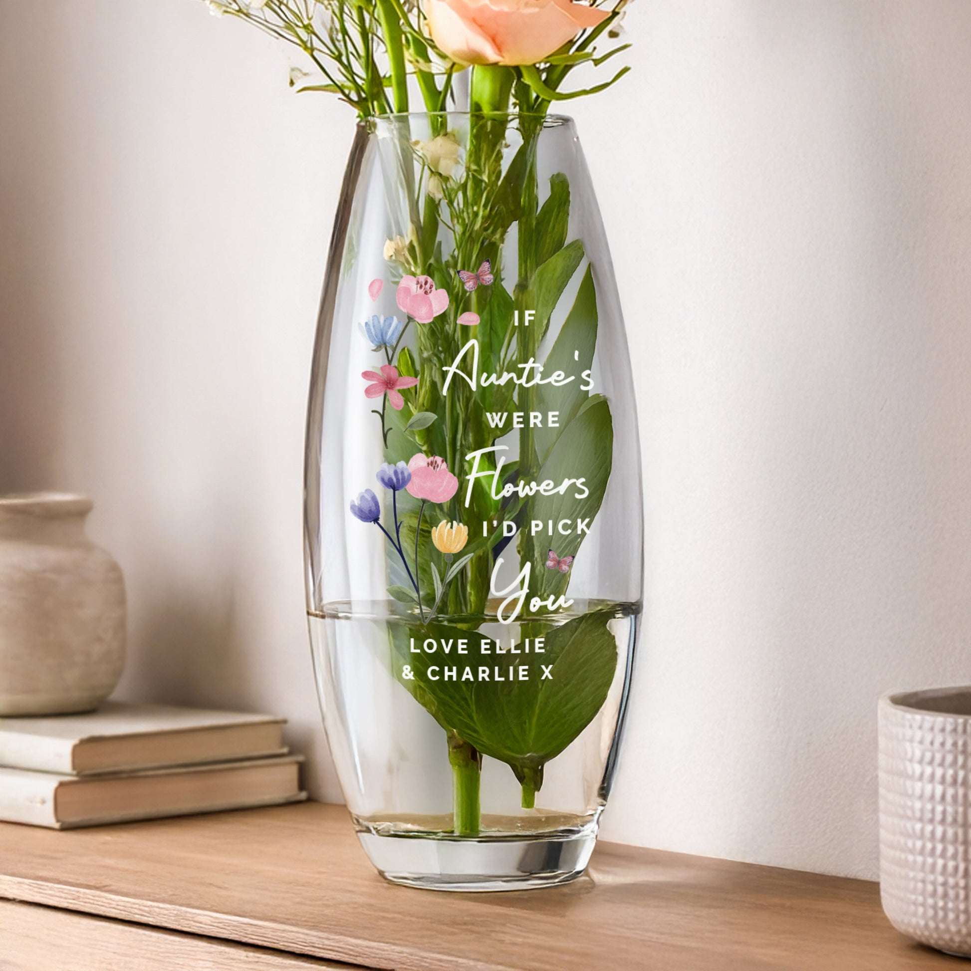 Personalised Id Pick You Text Bullet Vase - image 4