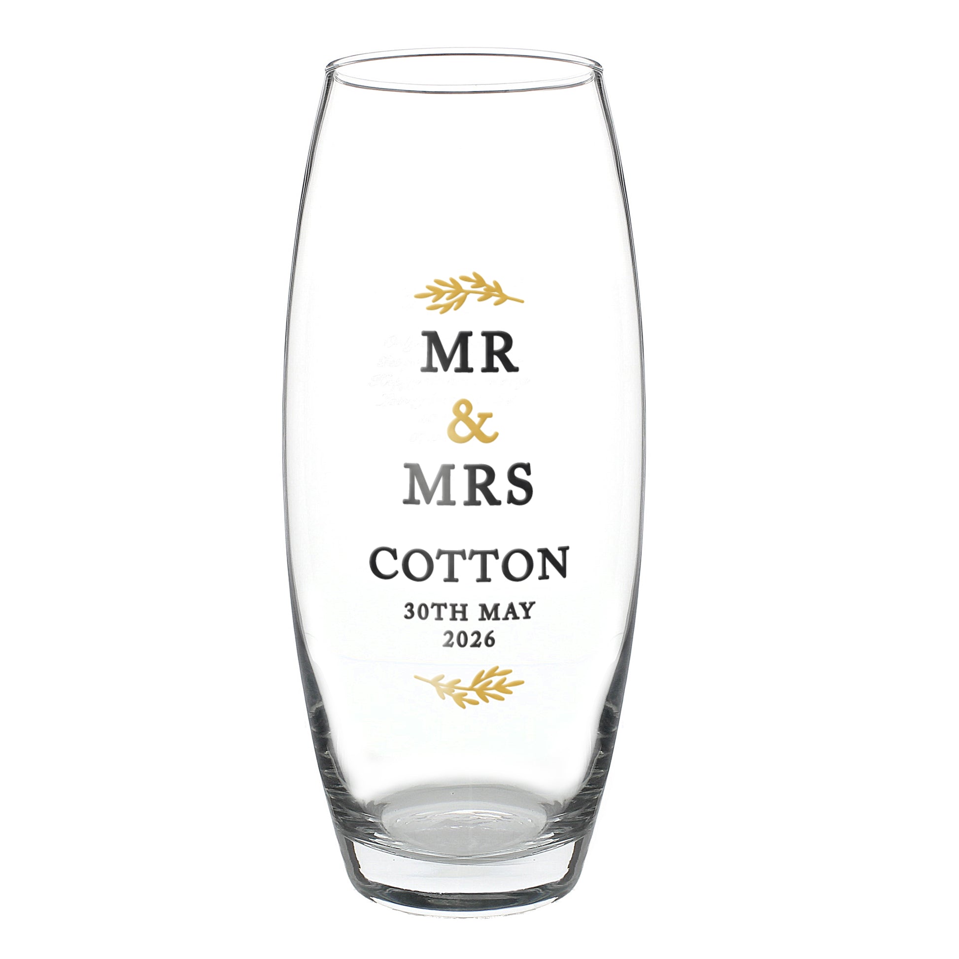 Personalised Couples Bullet Vase - image 5
