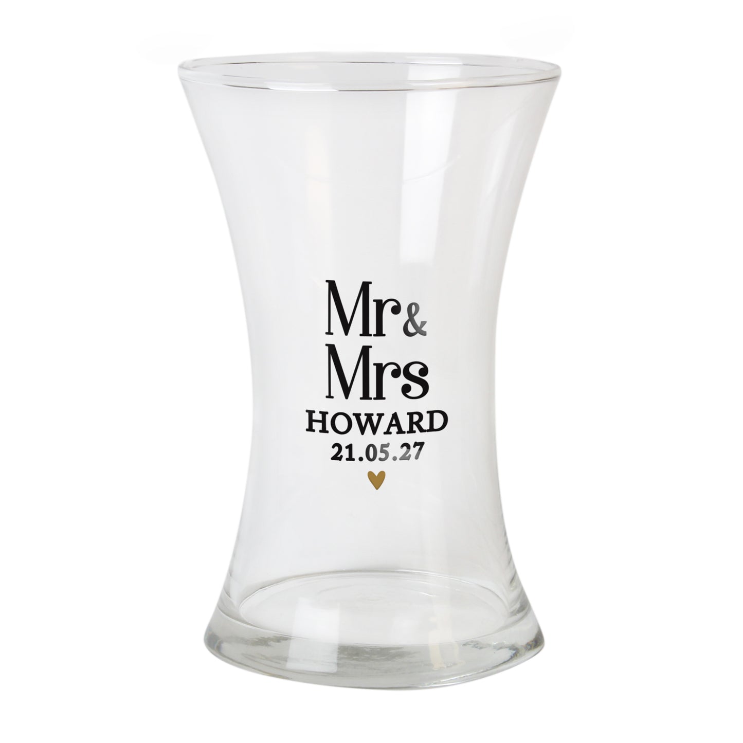 Personalised Couples Waisted Vase - image 5