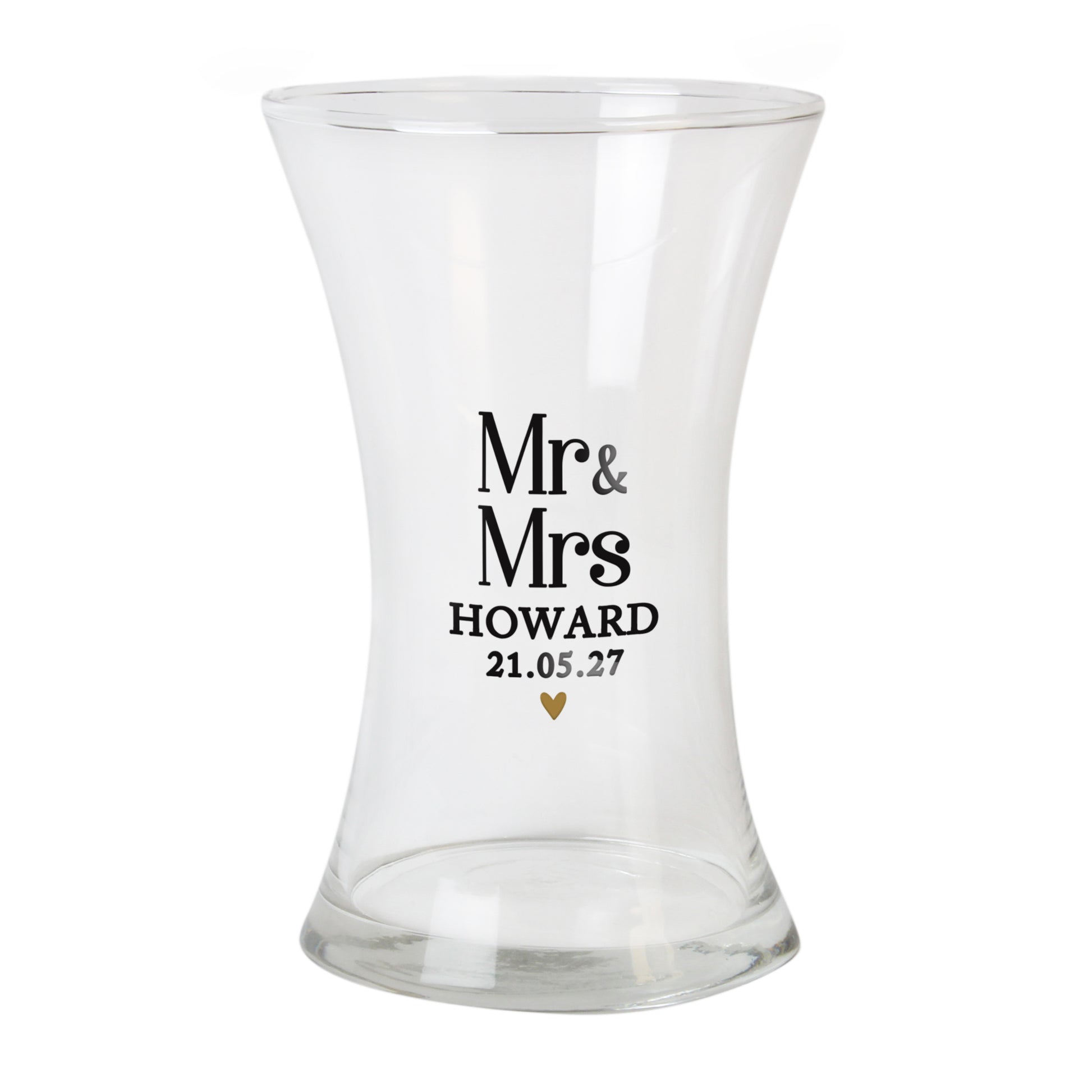 Personalised Couples Waisted Vase - image 5