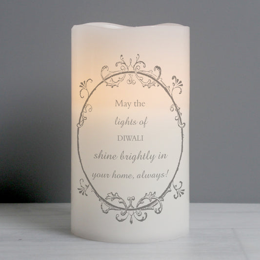 Personalised Ornate Frame LED Candle - image 3