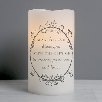 Personalised Ornate Frame LED Candle - image 6