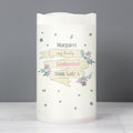 Personalised Garden Bloom LED Candle from Heartfelt Gifts