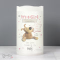 Personalised Boofle It's a Girl Nightlight LED Candle from Heartfelt Gifts
