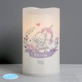 Personalised Tiny Tatty Teddy Unicorn Nightlight LED Candle from Heartfelt Gifts