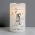 Personalised Baby Bunny LED Candle from Heartfelt Gifts