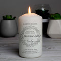 Personalised 'Truly Blessed' First Holy Communion Pillar Candle from Heartfelt Gifts