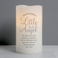 Personalised Little Angel LED Candle from Heartfelt Gifts