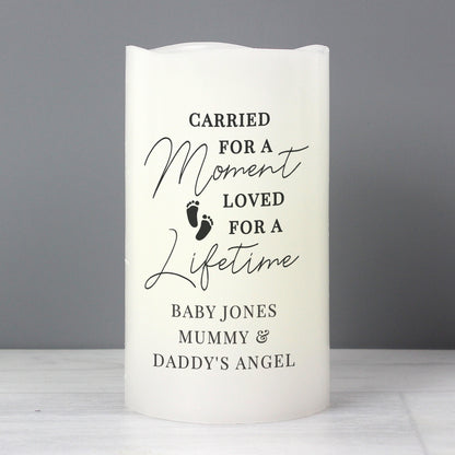 Personalised Carried For A Moment Led Candle - image 3