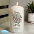 Personalised Me to You Valentine Pillar Candle from Heartfelt Gifts