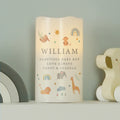 Personalised Safari Animals LED Candle from Heartfelt Gifts