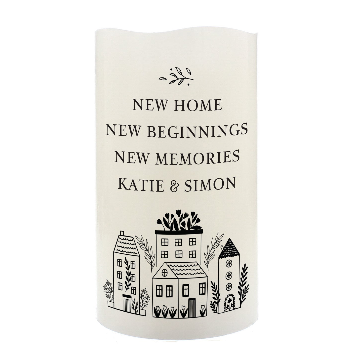 Personalised HOME LED Candle - image 5