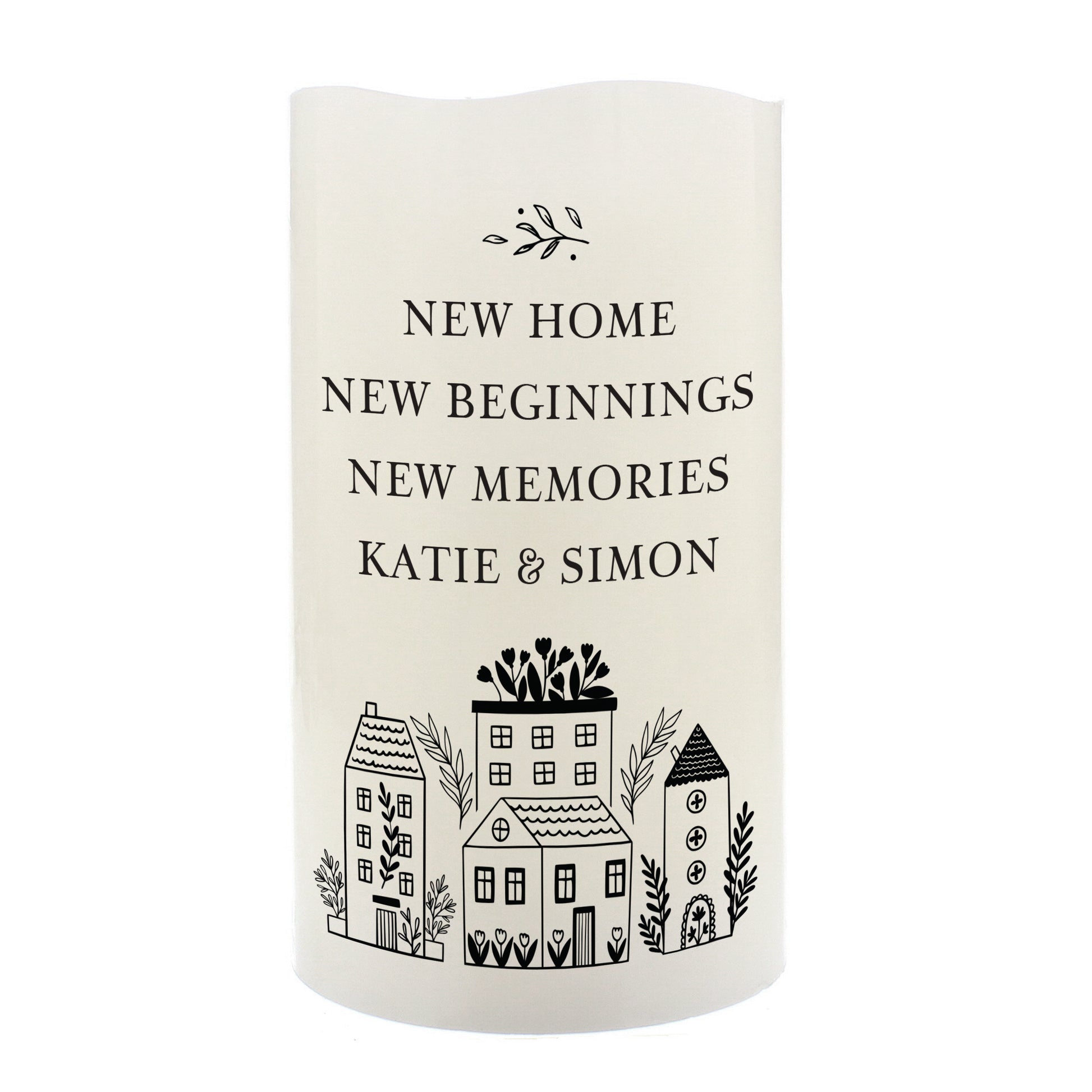 Personalised HOME LED Candle - image 5