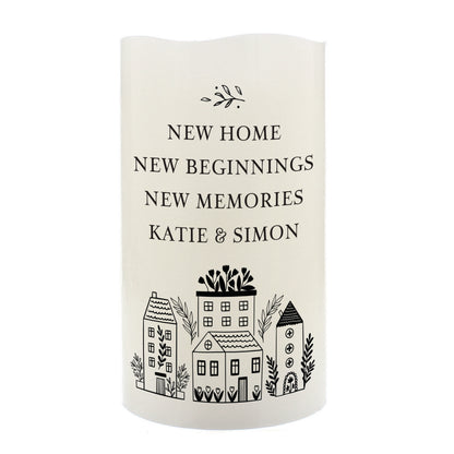 Personalised HOME LED Candle - image 5
