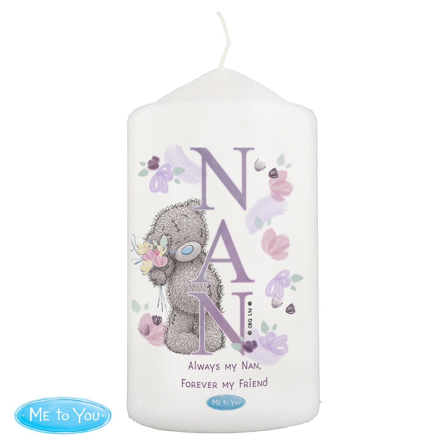 Personalised Me to You NAN Pillar Candle - image 4