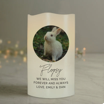 Personalised Photo Upload LED Candle - image 11
